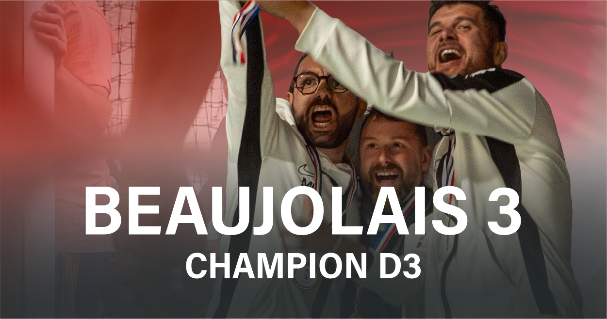 Jorkyball : BEAUJOLAIS 3 CHAMPION D3